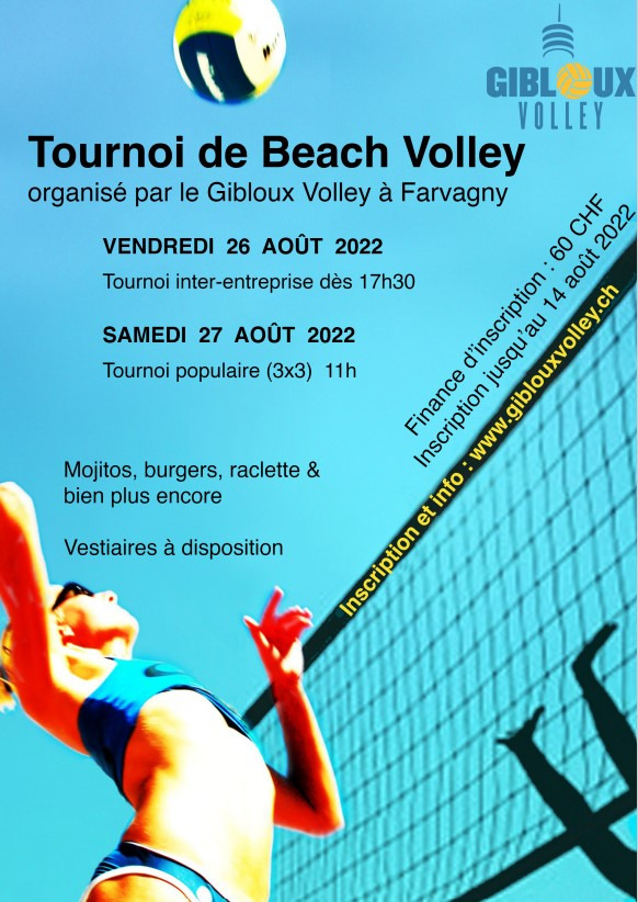Image Tournoi de Beach Volley 2022