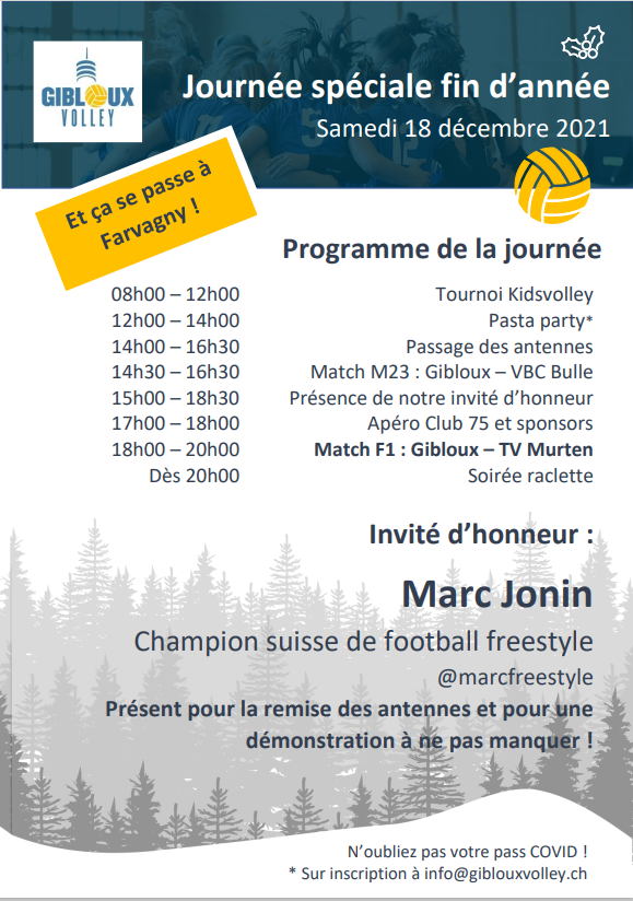 Image Journée spéciale fin d'année : voici le programme !