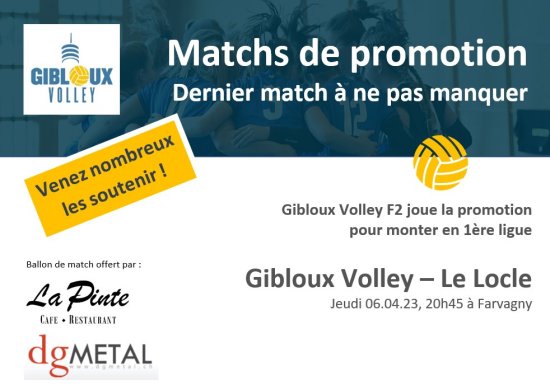 Image Matchs de promotion en 1ère ligue