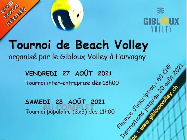 Image Tournoi de beach volley 2021
